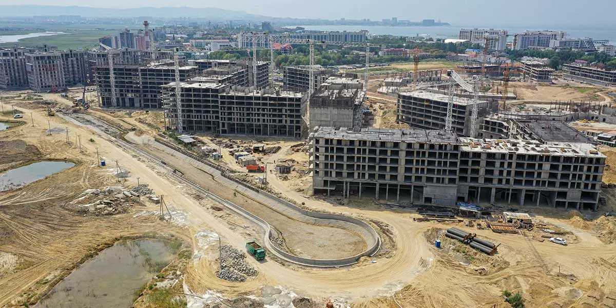 Ход строительства