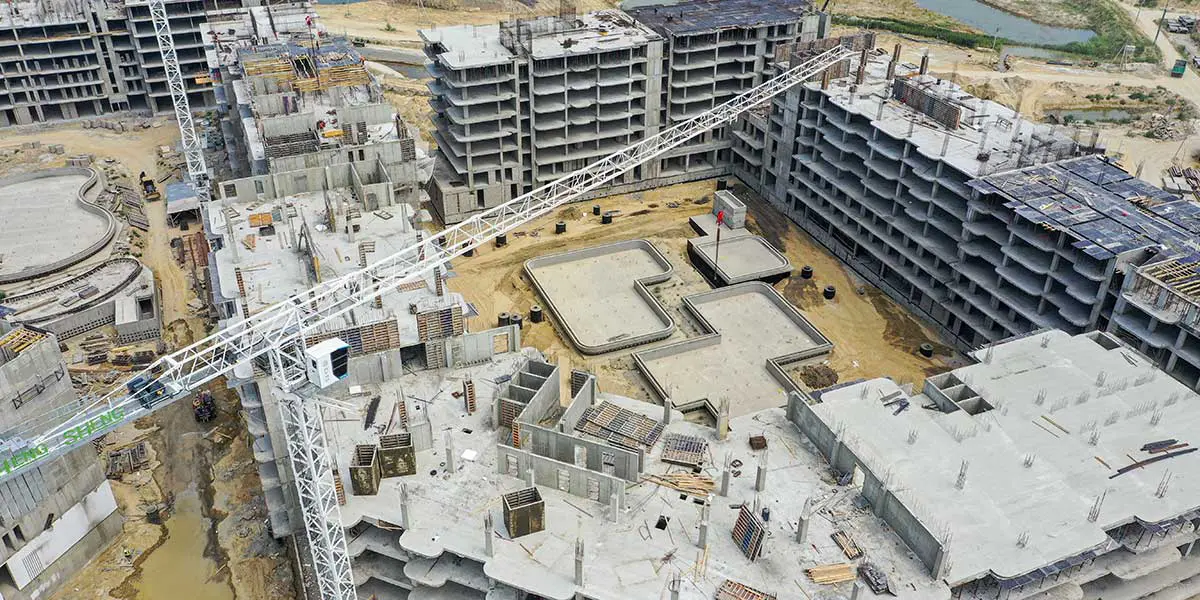 Ход строительства