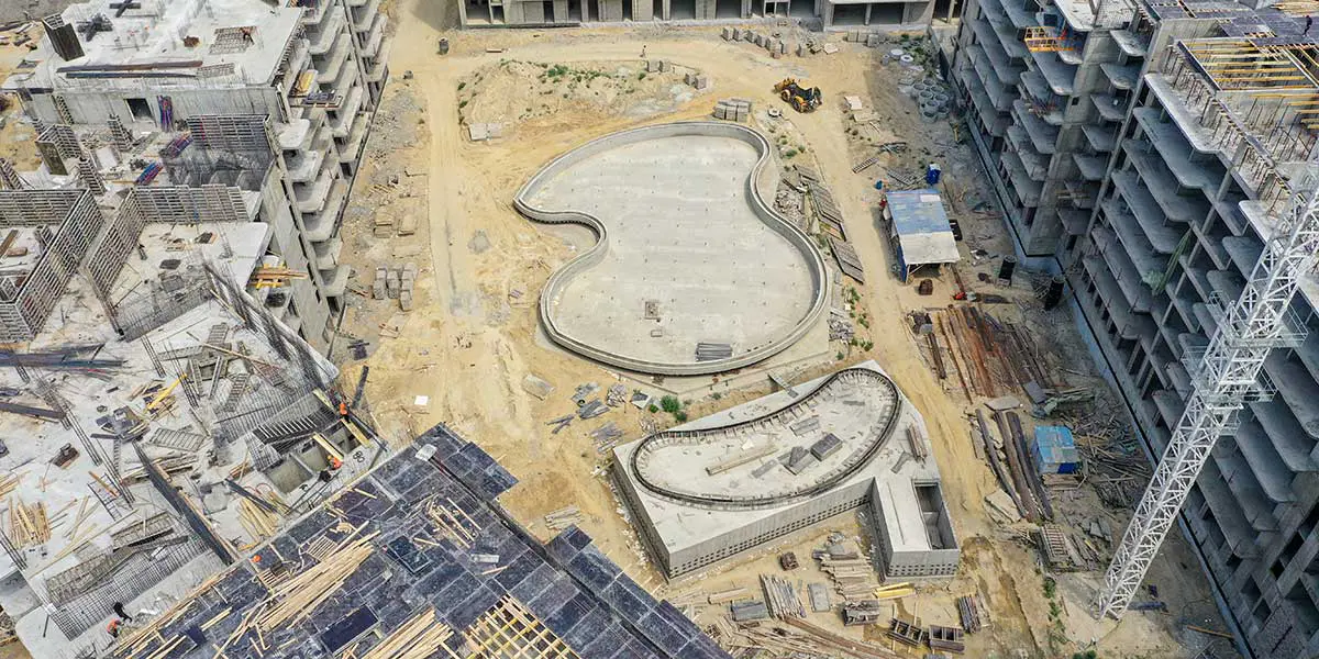 Ход строительства